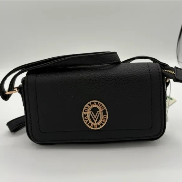 NWT Valentino Orlandi Black Crossbody Bag - Picture 8 of 8